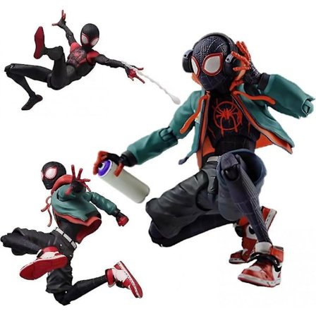 6-tommers Spider-man actionfigurer, Legends Series Spider-man: Across The Spider-verse, Peter Parker Playsets Toy Db