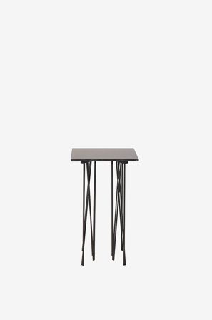 Furniture Fashion - Højt sidebord Stone - Grå - Småborde - Fra Homeroom