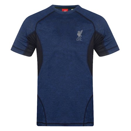 Liverpool FC Pojkar Polyester T-shirt 4-5 År Royalblå