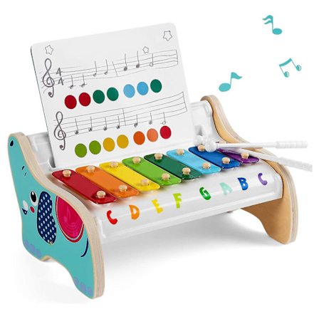 Barninstrument leksak set träinstrument barn trä barnleksak 1 år