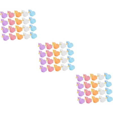 3 sæt Søde Alpaka Statuer Mini Resin Ornament til Skrivebord Terrarium Resin Håndværk 20 stk.*3