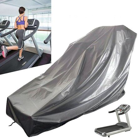 Løpebånddeksel, støvtett vanntett deksel som passer til løpemaskin, beskyttende deksel med snor (200*95*150cm)