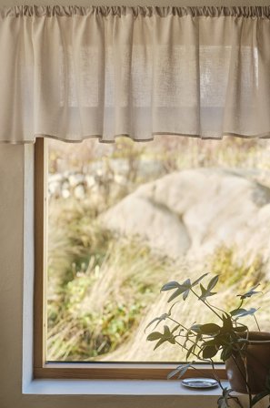 Jotex - Gardinkappe Linblanding linnebeige - LILL - Kjøp Gardinkapper hos Jotex