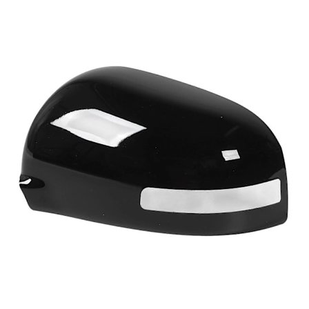 Sidespeildeksel med høy styrke, blank svart, erstatning for Mitsubishi Outlander 2013-2019 venstre (7632C647HA)