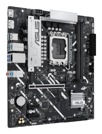 ASUS PRIME B860M-K - Motherboard - micro ATX - LGA1851 Socket - B860 Chipset - USB 3.2 Gen 2, USB 3.2 Gen 1, USB-C 3.2 Gen 1 - 2.5 Gigabit LAN -