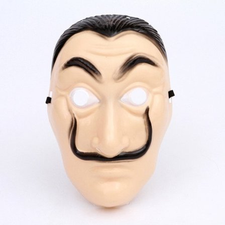 Film Salvador Dali Mask Film The House of Paper La Casa De Papel Cosplay Accessories Halloween Masks