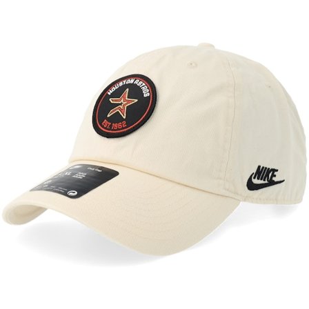 Nike MLB - MLB Beige Cap - Houston Astros Club Natural Dad Cap / Unconstructed @ Hatstore