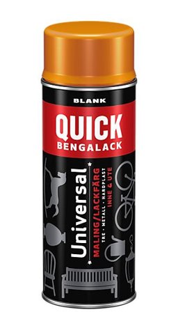 QUICK BENGALACK SPRAY ORANGE BLANK 400ML