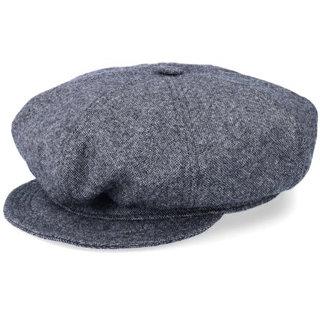 CTH Ericson - Schwarz vega Cap - Heidi Moon Lambswool Mid Grey Vega Cap @ Hatstore