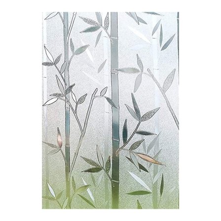 IC Elektrostatisk limfri toalett badrumsglasfilmfönster