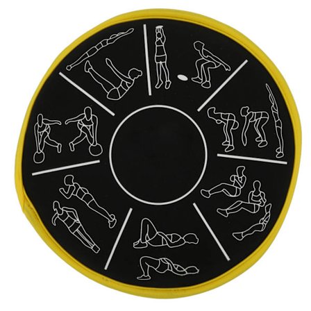 Treningssandsekk Elastisk Dobbeltsidig Tykk Neopren Fitness Sand for Trening (Gul Side 1KG)