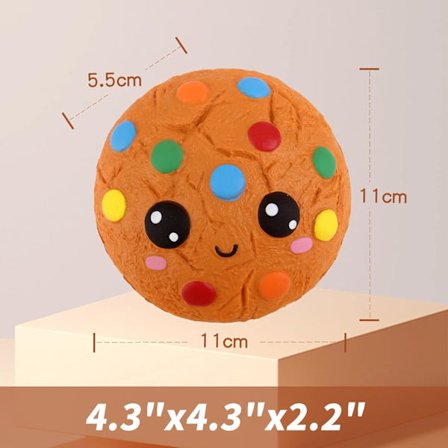*Squishies Chokladkakor Kawaii Cookie Slow Growing Squishies*