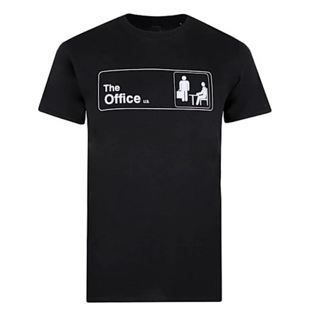 The Office Herrarnas Logotyp T-shirt XL Svart