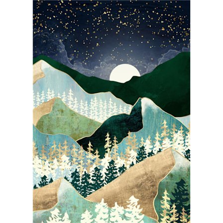 30x40cm 5D DIY-timanttimaalaus täydellinen, abstrakti maalaussarja #D, D