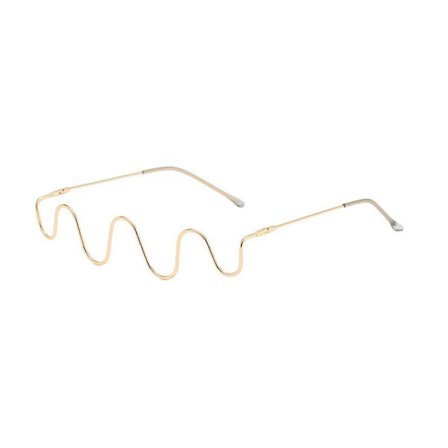 Halvbriller Læseform Halve Briller Briller Uden Glas Guld