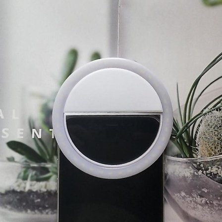 Mobiltelefon Selfie Fyllnadsljus LED Skönhet Selfie Fyllnadsljus Mini Fyllnadsljus Mobiltelefon Rk12 Laddnings Selfie Ljus