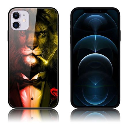 Fantasy iPhone 12 Pro / iPhone 12 skal - Lejon