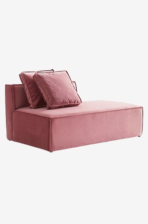 Jotex - Soffmodul - Stor Med Rygg Vänster + 2 Kuddar Dimrosa BALTIMORE - Köp Soffor hos Jotex