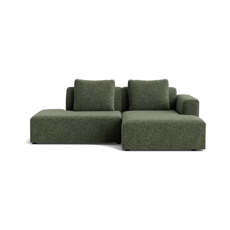 Como kleines Chaiselongue-Sofa, rechts | open end