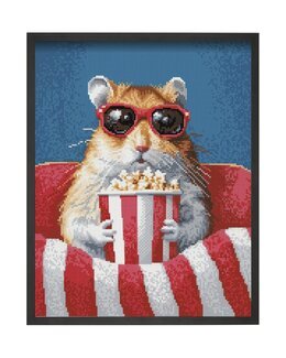 Diamond painting Movie Time.