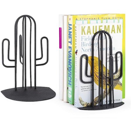 Kirjatukien, kirjatukien geometrinen koristeellinen metalli kirjanpysäyttimet Abstrakti luovat kirjatukia, Työpöydän kirjanäytön järjestäjä, Modernit 