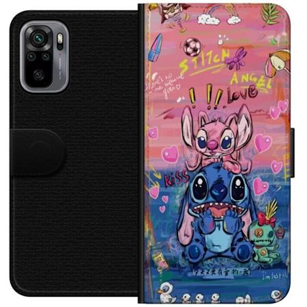Xiaomi Redmi Note 10S Tegnebogsetui Stitch kunst