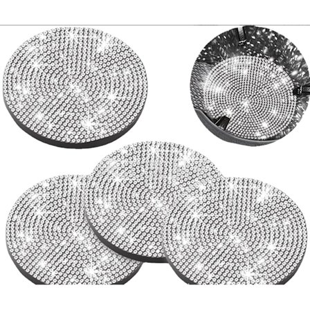 4 auton timanttilasinalusta auto timanttilasinalustakoriste PVC naislasinalusta