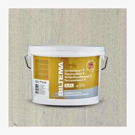 Terrasslasyr V ljusgrå 2 5 liter