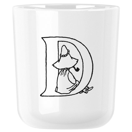 Rig-tig Mummi ABC krus, 0.2 liter, D - Kjøp Mummikopper hos Bakeren og Kokken' - 'Hvit