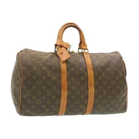 Louis Vuitton Vintage, Pre-owned Keepall 45 Bruin, Dames, Maat:ONE Size