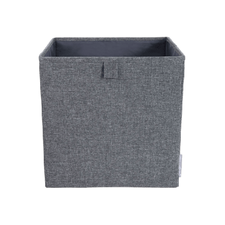 Bigso Box of Sweden Hoppfällbar förvaringsbox, kvadratisk Förvaring Grå 31,5x31,5x31,5cm