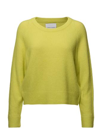 Nor O-N Short 7355 Pullover Gul Samsøe Samsøe*Betinget Tilbud
