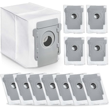 12-pak Erstatningsstøvsugerposer til alle iRobot Clean Base-modeller