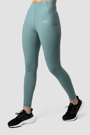 ICANIWILL - Mercury Compression Tights wmn Aqua Green - Treningstights - Dame - ICIW