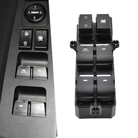 Helt Ny Førersides Master Power Window Switch Knap Til Hyundai Tucson 2015 2016 2017 2018 2019 2020 93570-F80204X -Sy -Sy-Perfet