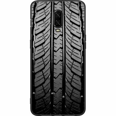 Oneplus 6t Svart Skal Däck