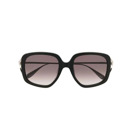 Alexander McQueen Solbriller Sort, Dame Solbriller, Størrelse: ONE Size