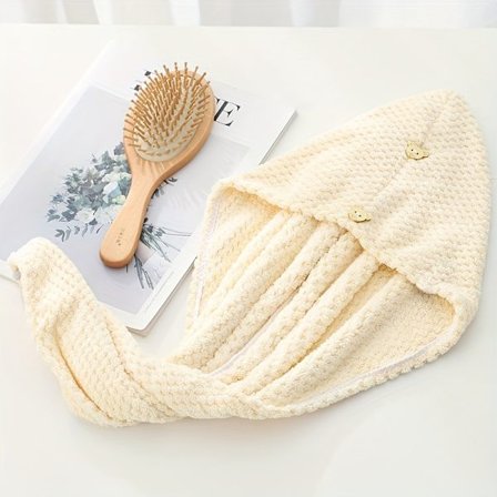 1 stk. Hurtigtørrende mikrofiber turban til kvinder