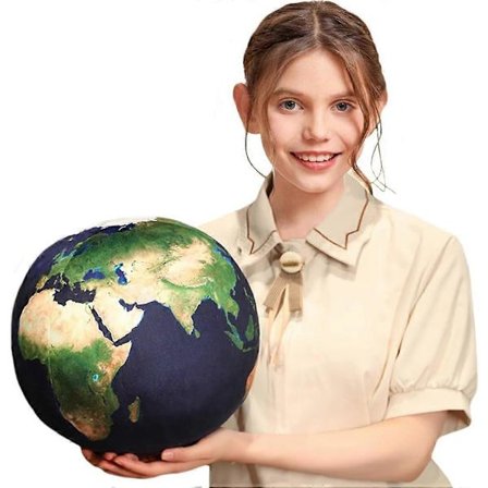 Ultrarealistisk 3D Planet, Måne, Jord, Solen, Pude Plyslegetøj, til Børn Teenagere Voksne, til Lærere og Forældre, Pædagogisk Legetøj Læring, 27cm