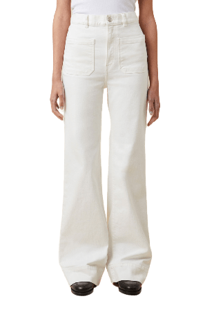 Jeanerica SW006 St Monica Jeans Dam Vit 30/32