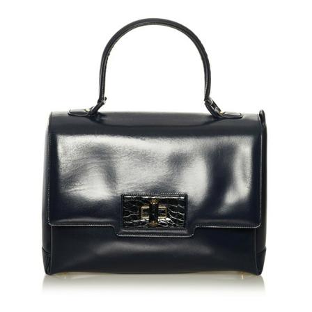 Gucci Vintage, Handbags Blauw, Dames, Maat:ONE Size