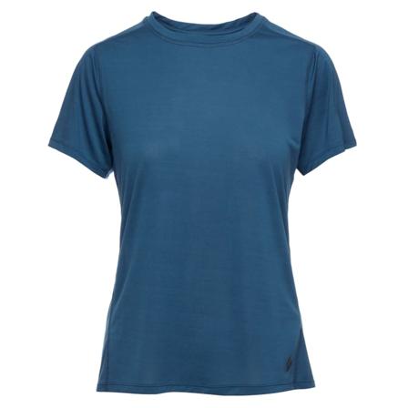 Black Diamond Women's Genesis Tech Tee Women short-sleeved sweaters Blue S