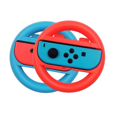 Rat til Nintendo Switch-controller, 2 stk. racerat kompatibel med Mario Kart, spilcontroller-rat til Nintendo Switch fjernbetjeningsspil