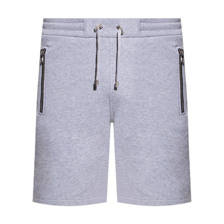 Balmain Shorts with logo Grå, Herre Chino Shorts
