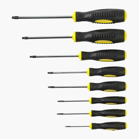 Torxmejselsats ”security” 8 st.