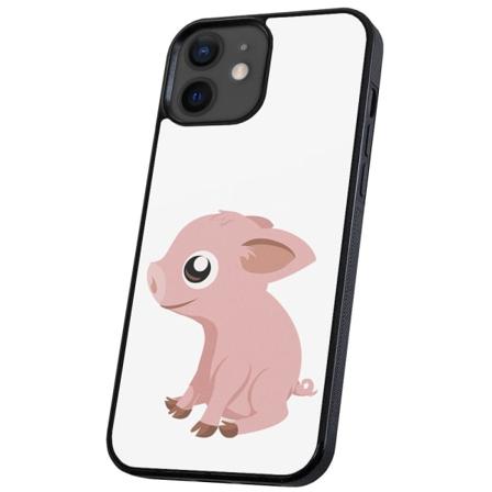 iPhone 12/12 Pro - Kuoret/Suojakuori Pikku Porsas Multicolor