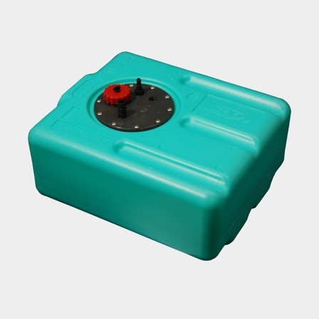 Vodní nádrž CAN-SB, 32 litrů, s připojovacím víkem, 450 x 390 x 200 mm, polyetylen, zelená