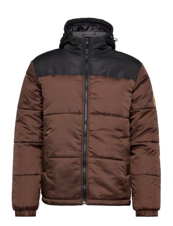 New Sohel Hood Jacket Foret Jakke Brun Denim Project