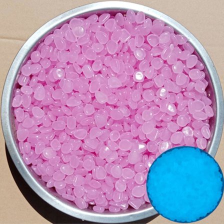 100st/påse blandad färg utomhus lysande stenar Glow In Dark Gar