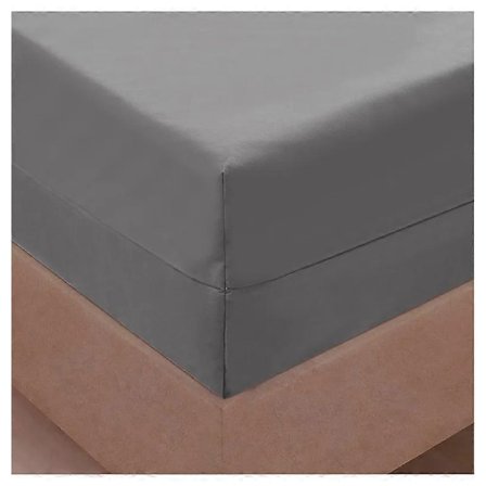 6-Siders Fullstendig Lukket Vanntett Madrassbeskytter med Glidelås Støvtett Laken for Dobbeltseng - WELLNGS